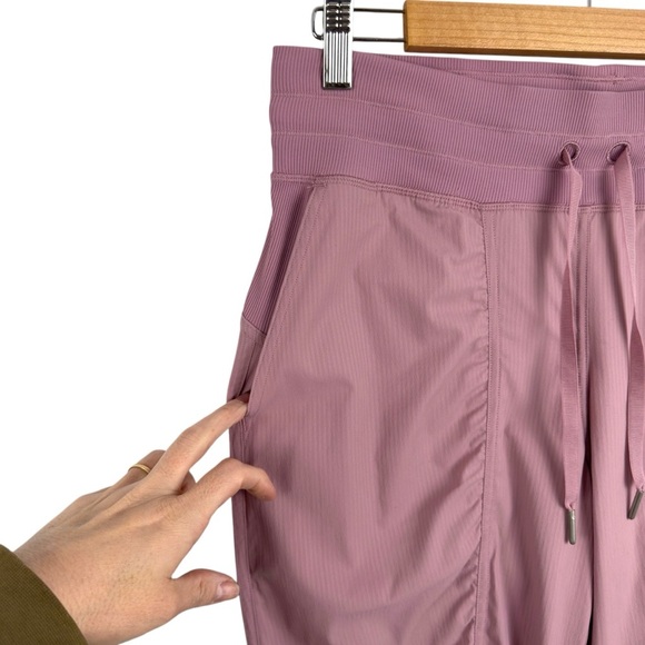 Lululemon Dance Studio Jogger Mid-Rise Frosted Mulberry Athletic Pants Size 8 - Picture 5 of 16